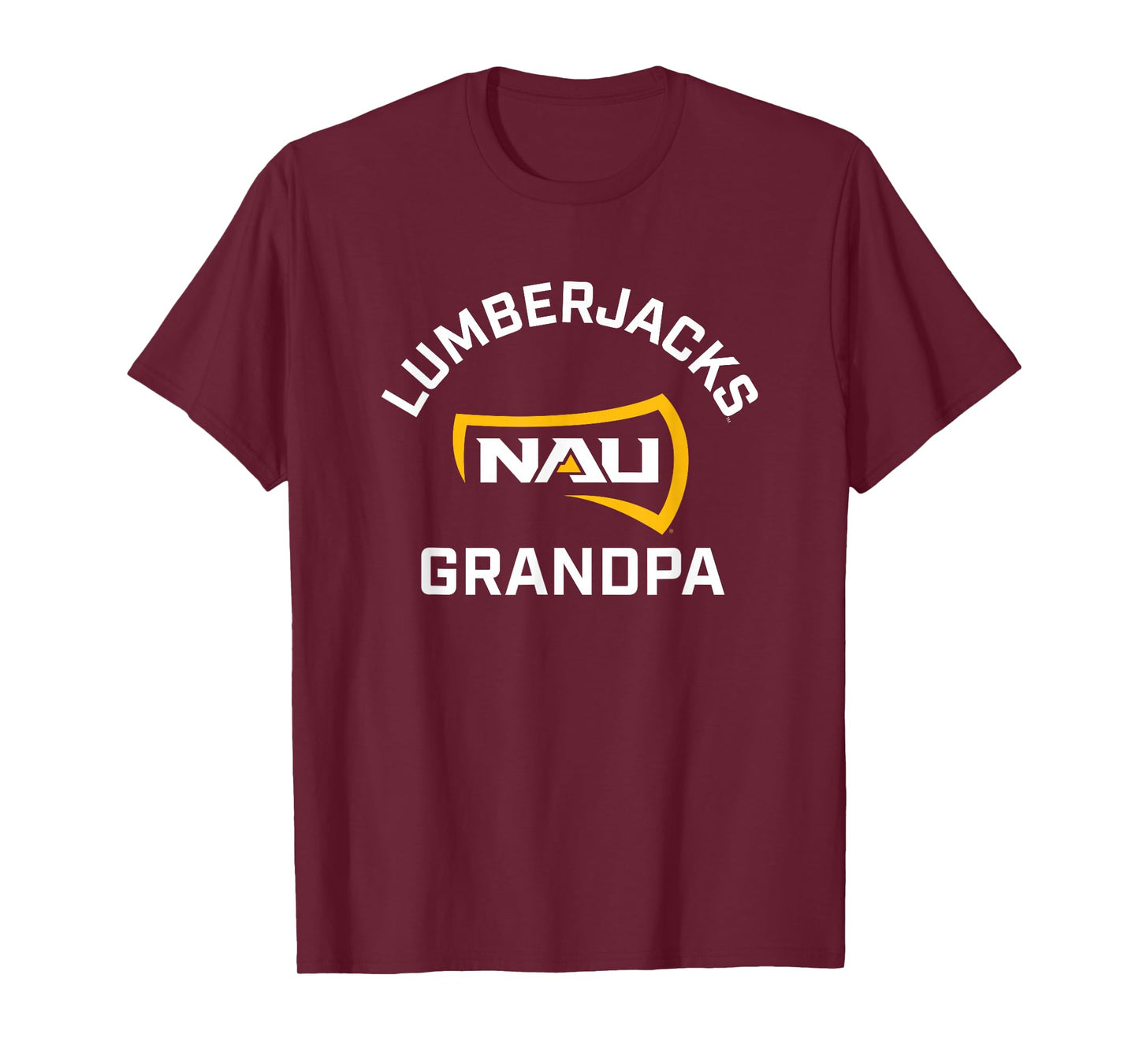 Northern Arizona NAU Lumberjacks Arched Grandpa T-Shirt