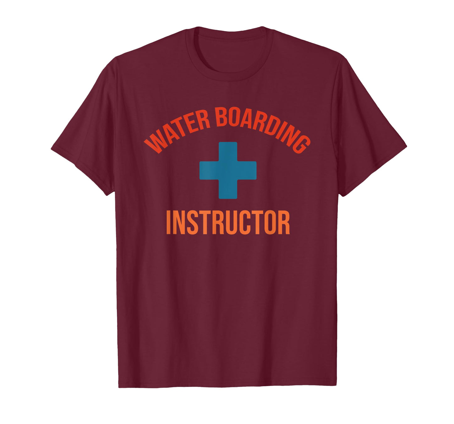 Water Boarding Instructor Vintage Apparel T-Shirt