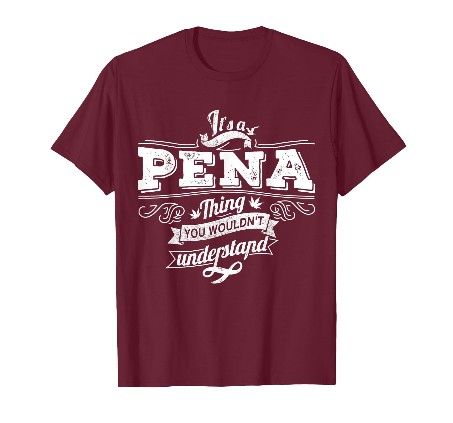 It's A PENA Thing You Wouldn't Understand Family Name T-Shirt