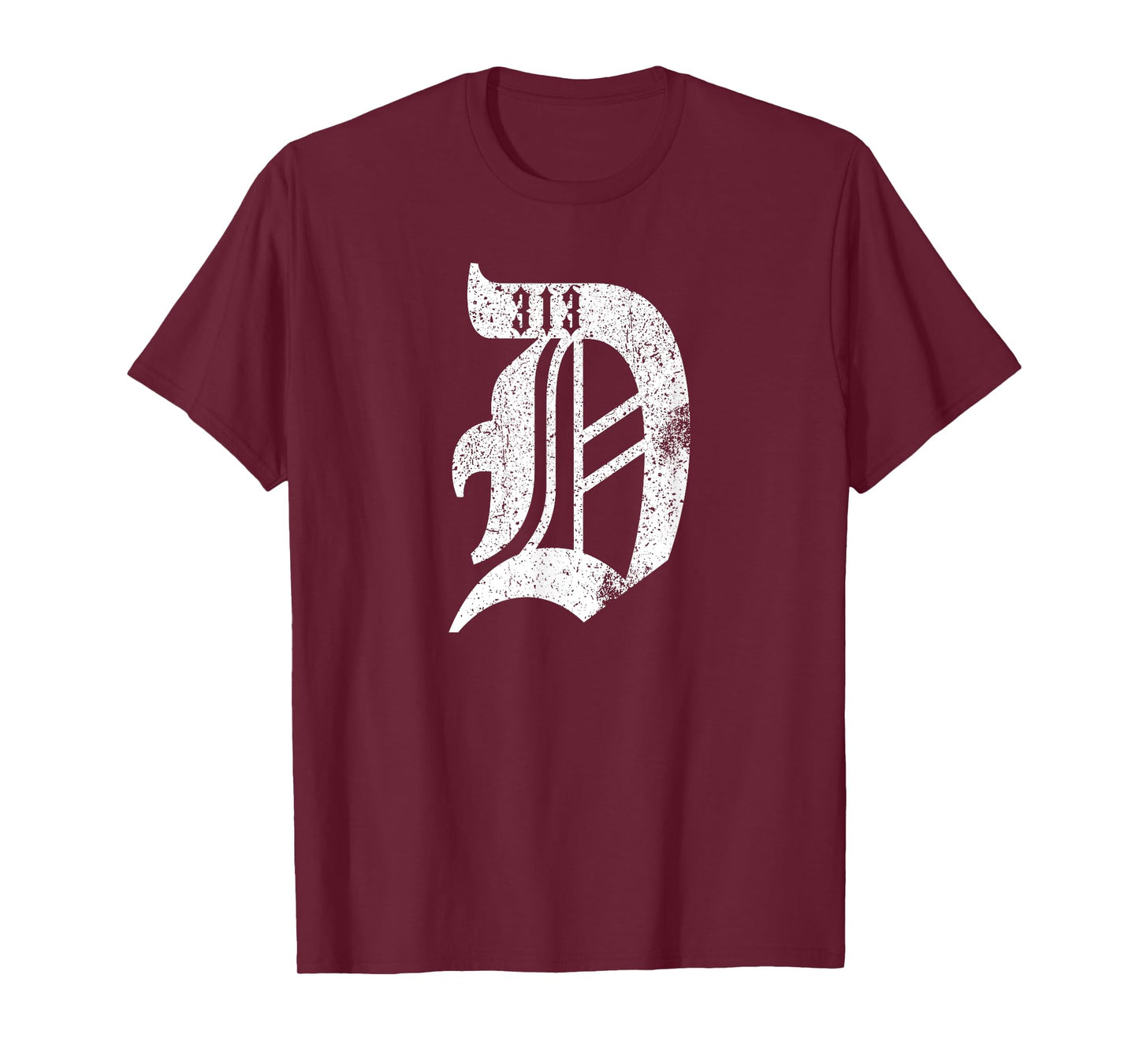 Detroit D Shirt | Detroit 313 Shirt | Detroit Michigan T-Shirt