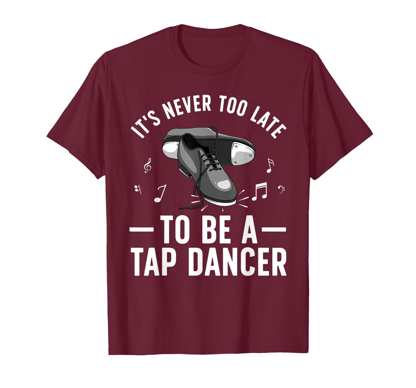 Funny Tap Dancing Art For Men Women Line Dancing Tap Dancer T-Shirt
