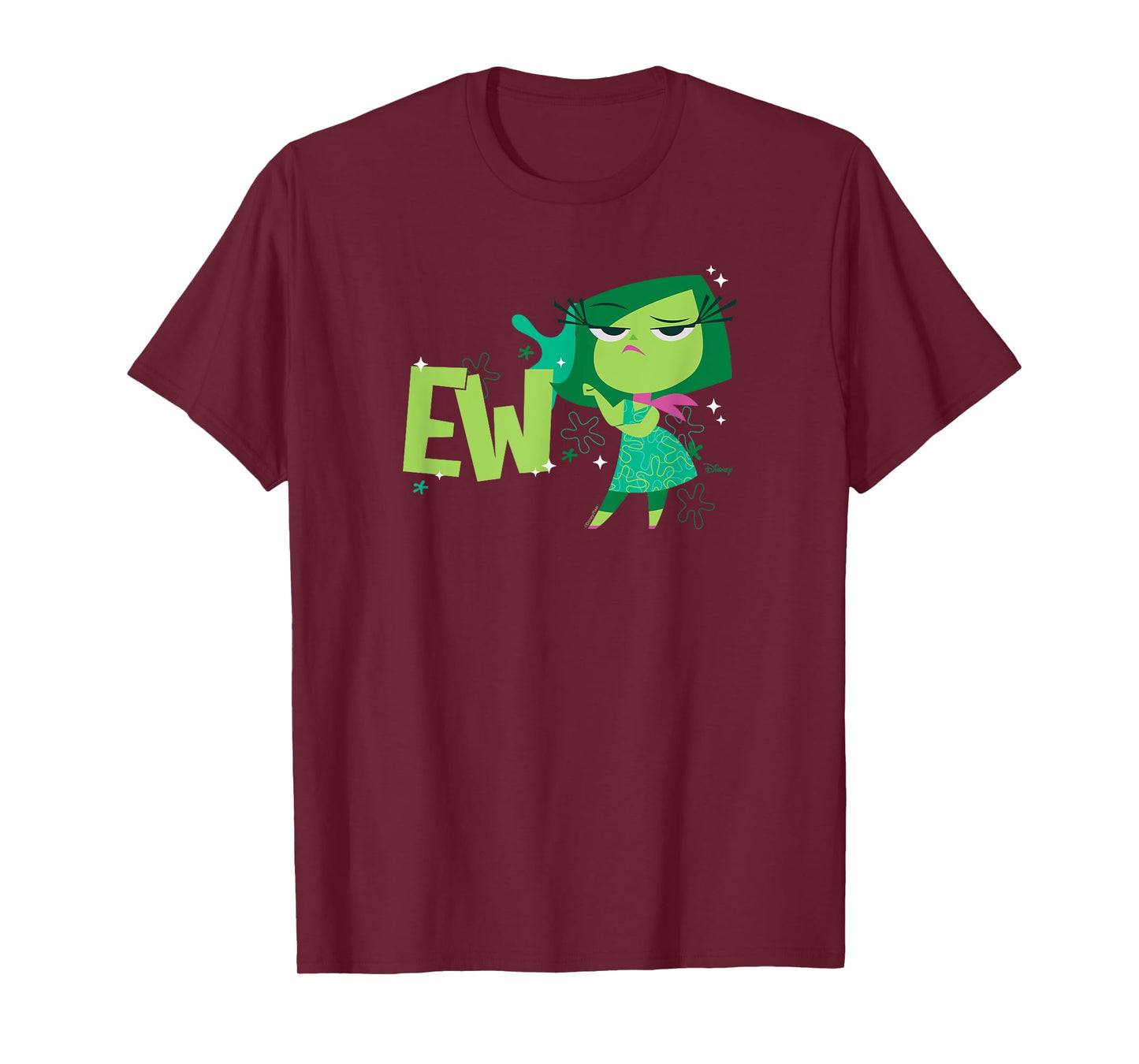Inside Out 2 - Disgust Emotion Character EW T-Shirt