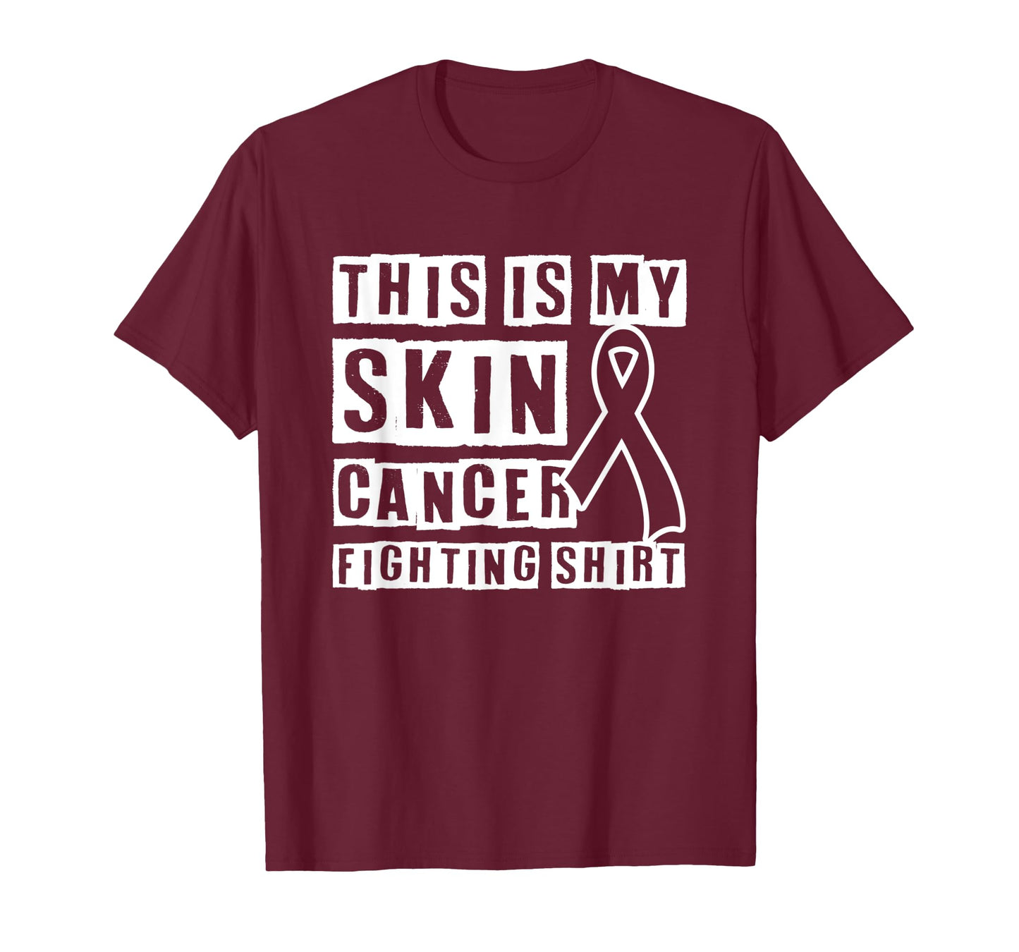 Skin Cancer Outfit Melanoma Awareness Chemotherapy Fighter T-Shirt