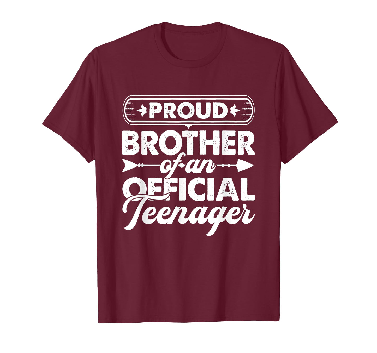 Proud Brother Of An Official Teenager 13th Birthday Gifts T-Shirt