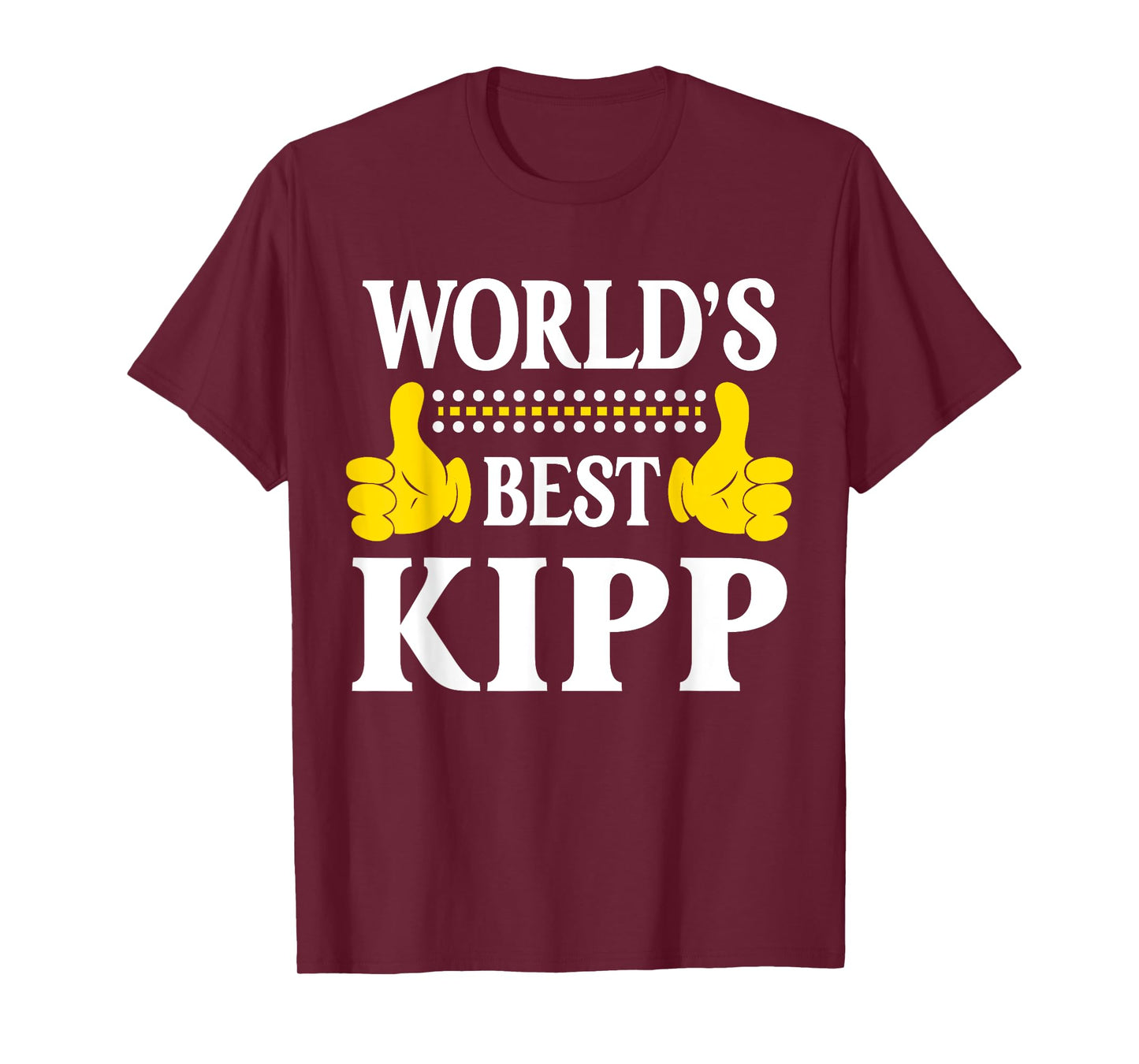 Kipp Personal Name Funny First Name World's Best Kipp T-Shirt