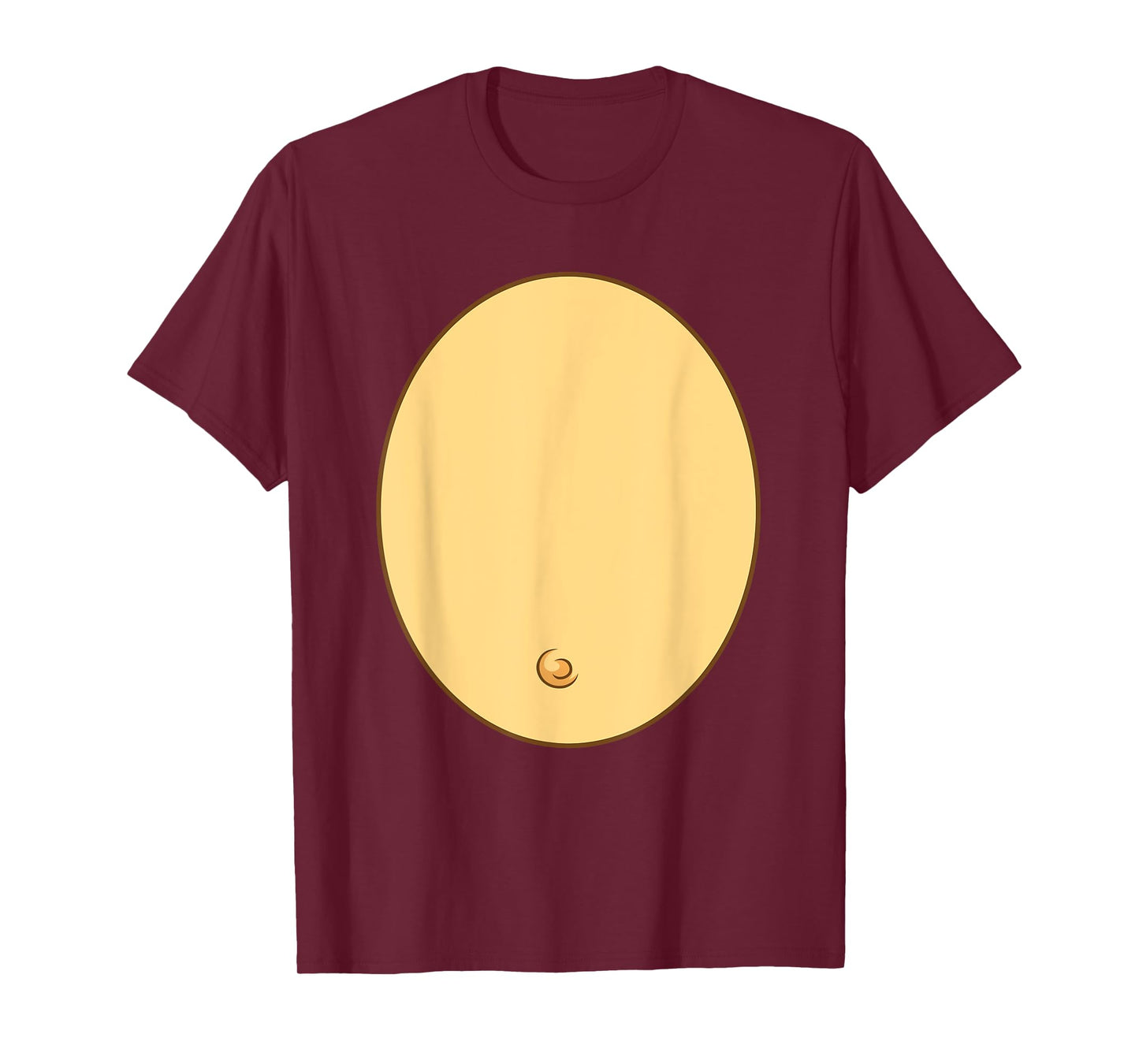 Funny Monkey Belly Costume Kids Adult Halloween T-Shirt