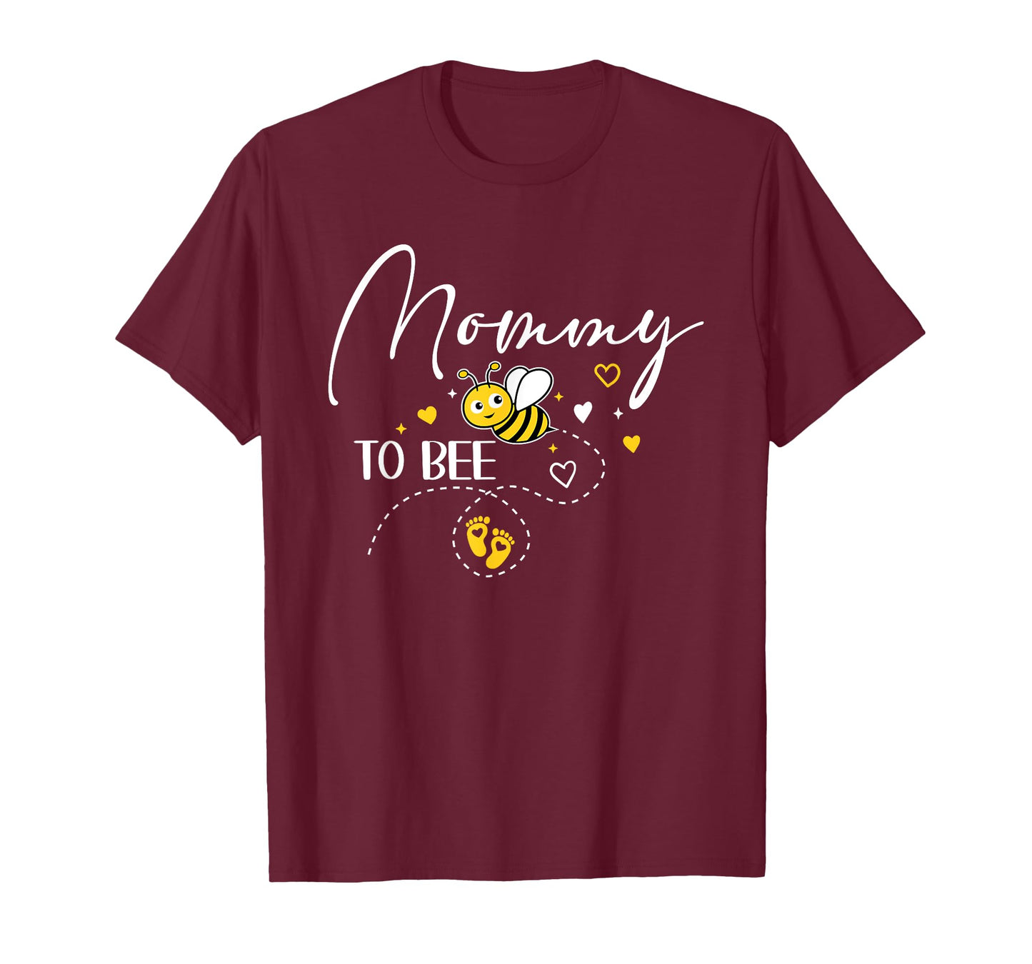Mommy To Bee Funny Matching Family Pregnancy Announcement T-Shirt
