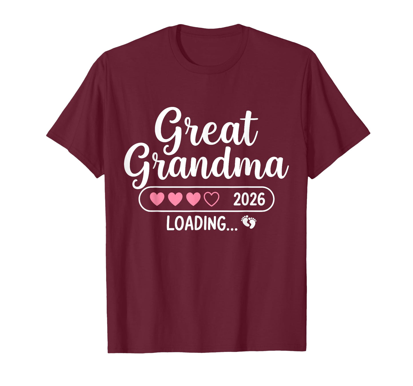 Great Grandma 2026 Loading T-Shirt
