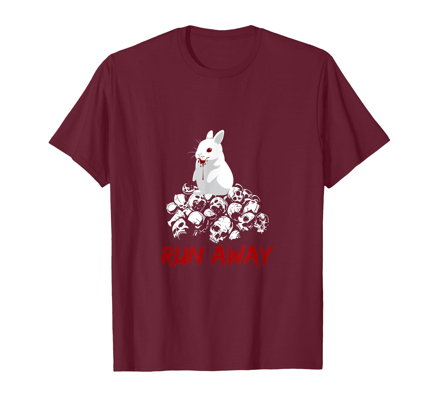Run Away Bunny Funny Unisex Design T-Shirt