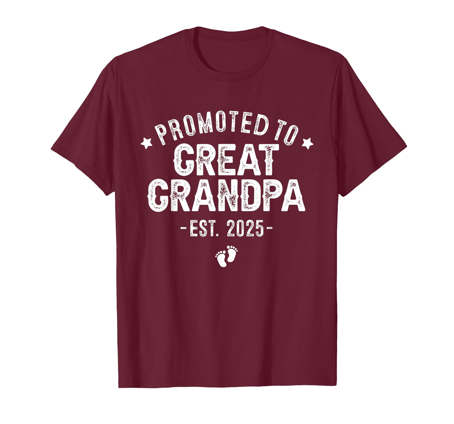 Promoted to Great Grandpa 2025, Soon To Be Great Grandfather T-Shirt