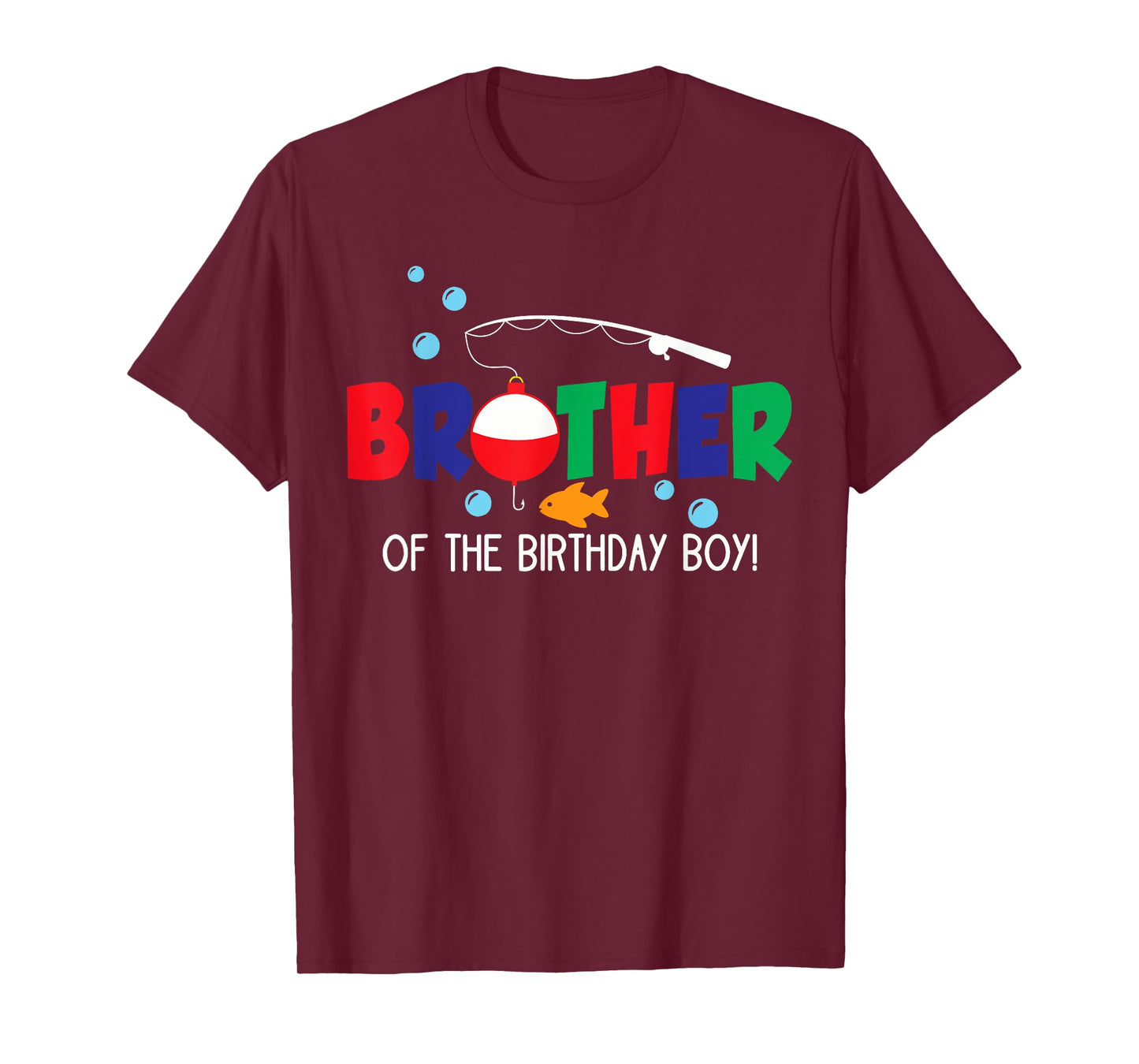 Brother of The Big One Fishing Boy First Birthday Ofishally T-Shirt