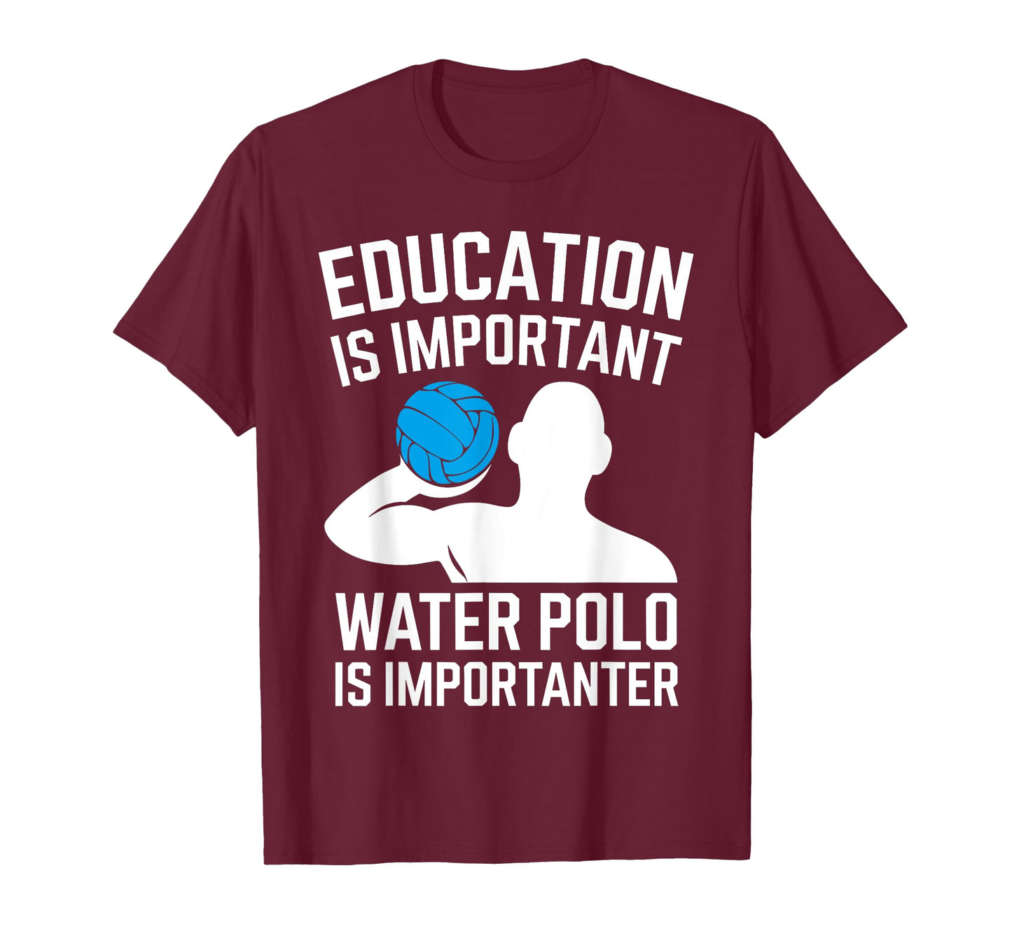 Funny Water Polo Art for Men Women Gag Water Polo Player T-Shirt