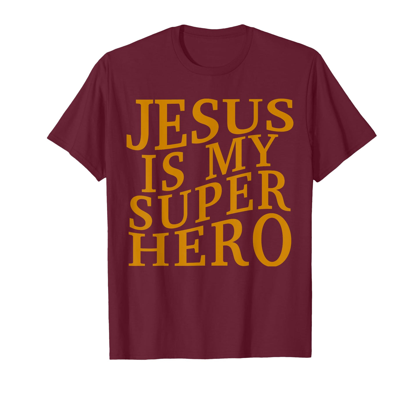 Toddler Jesus is My Superhero Christian God Son Brother Kids T-Shirt