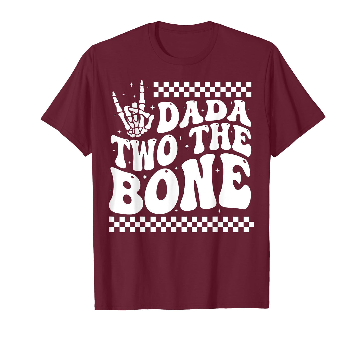 Funny 2nd Birthday Boy Dada Of The Bad Two The Bone Family T-Shirt