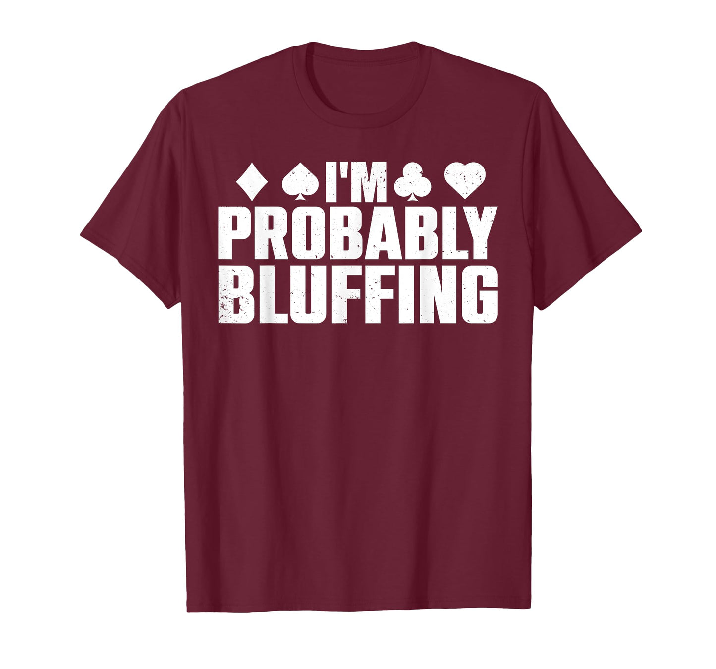Funny Poker Lover Art For Men Women Casino Play Card Gambler T-Shirt