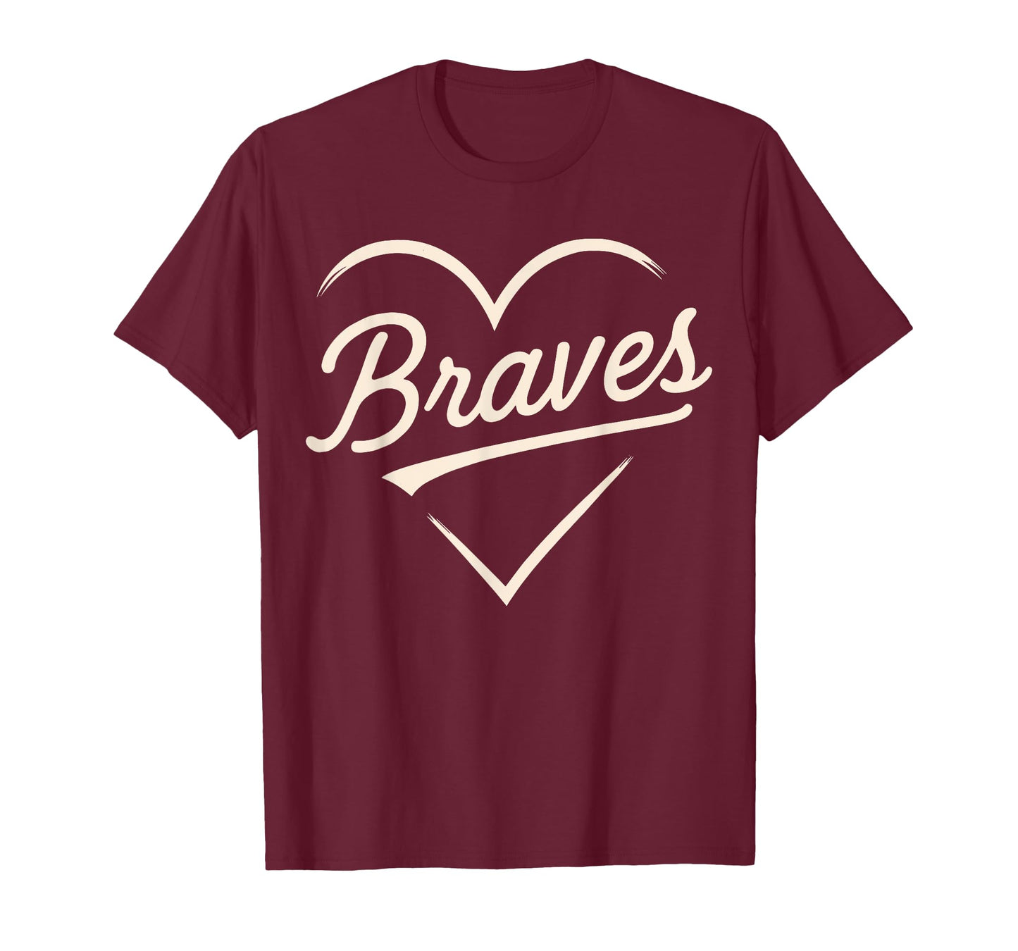 Vintage Braves Last Name Thowback Gifts For Men Women Kids T-Shirt