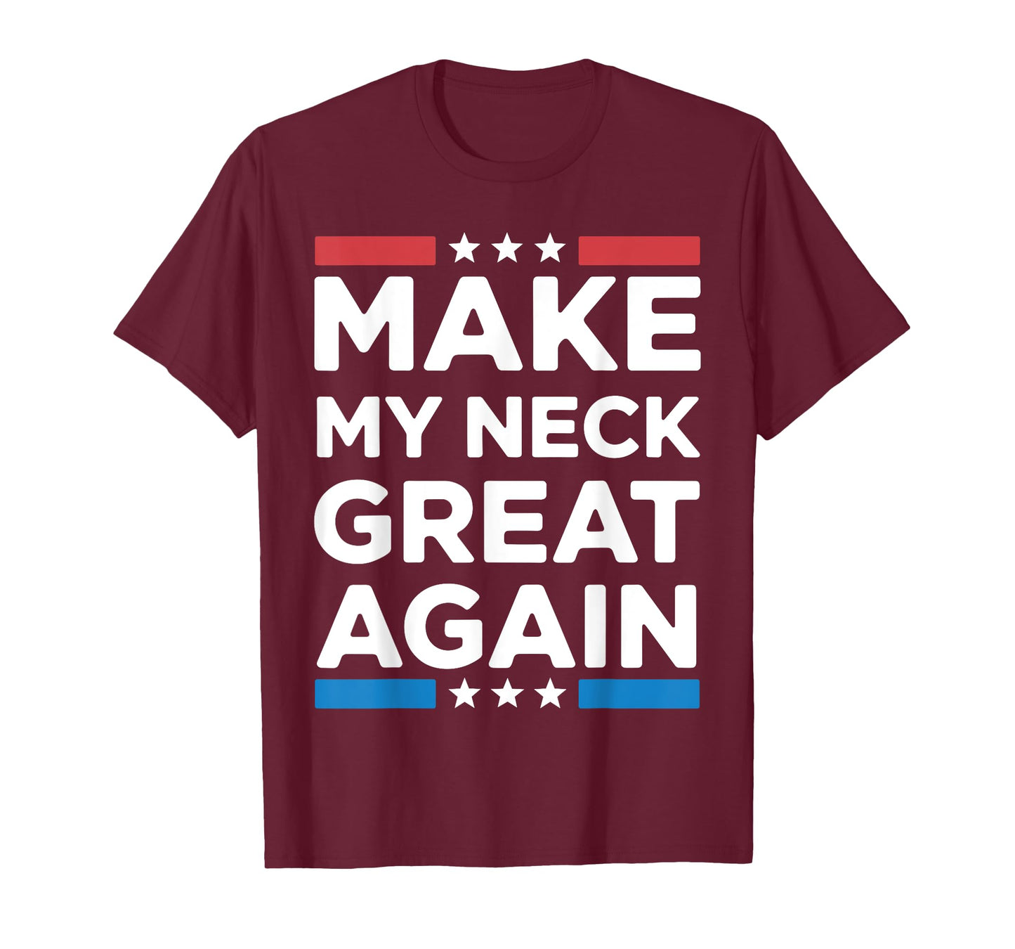 Funny Neck Surgery Art for Men Women Broken Neck Surgery T-Shirt