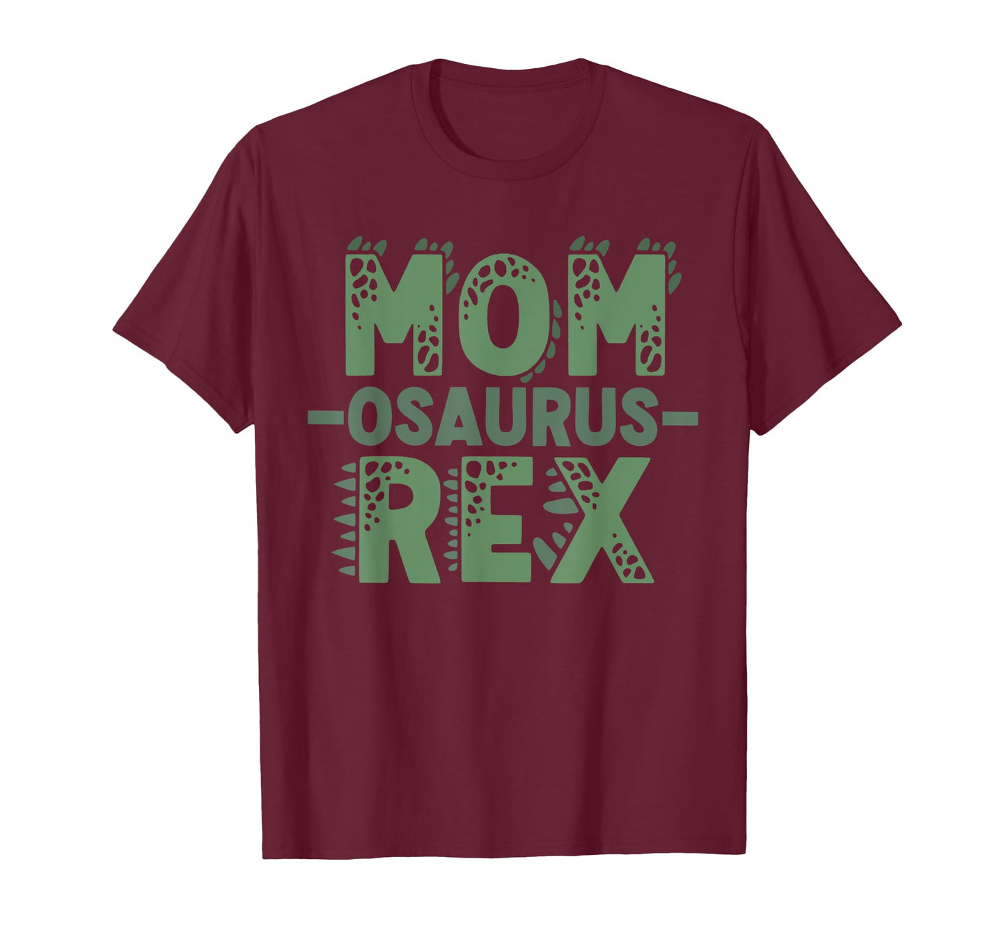 Momsaurus T rex Dinosaur Funny Mom Saurus Matching Family T-Shirt