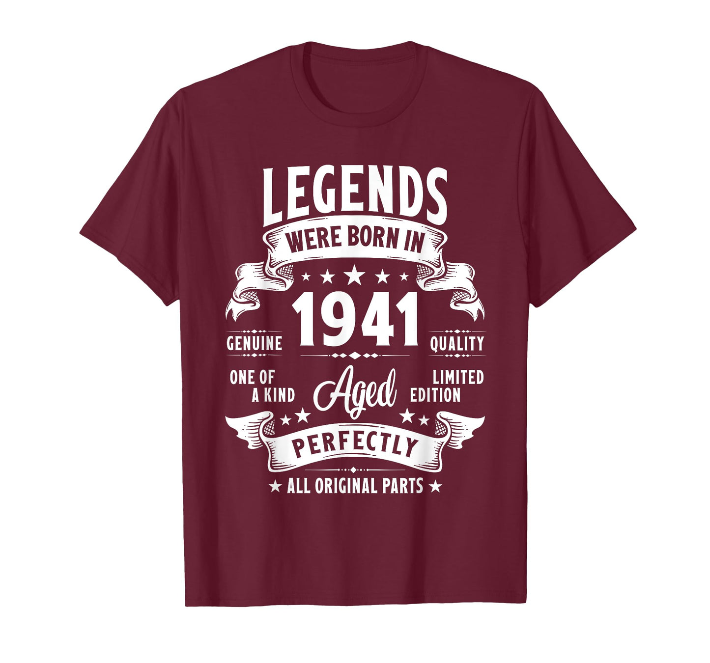 Vintage 1941 84 Year Old Gifts For Men Women 84th Birthday T-Shirt
