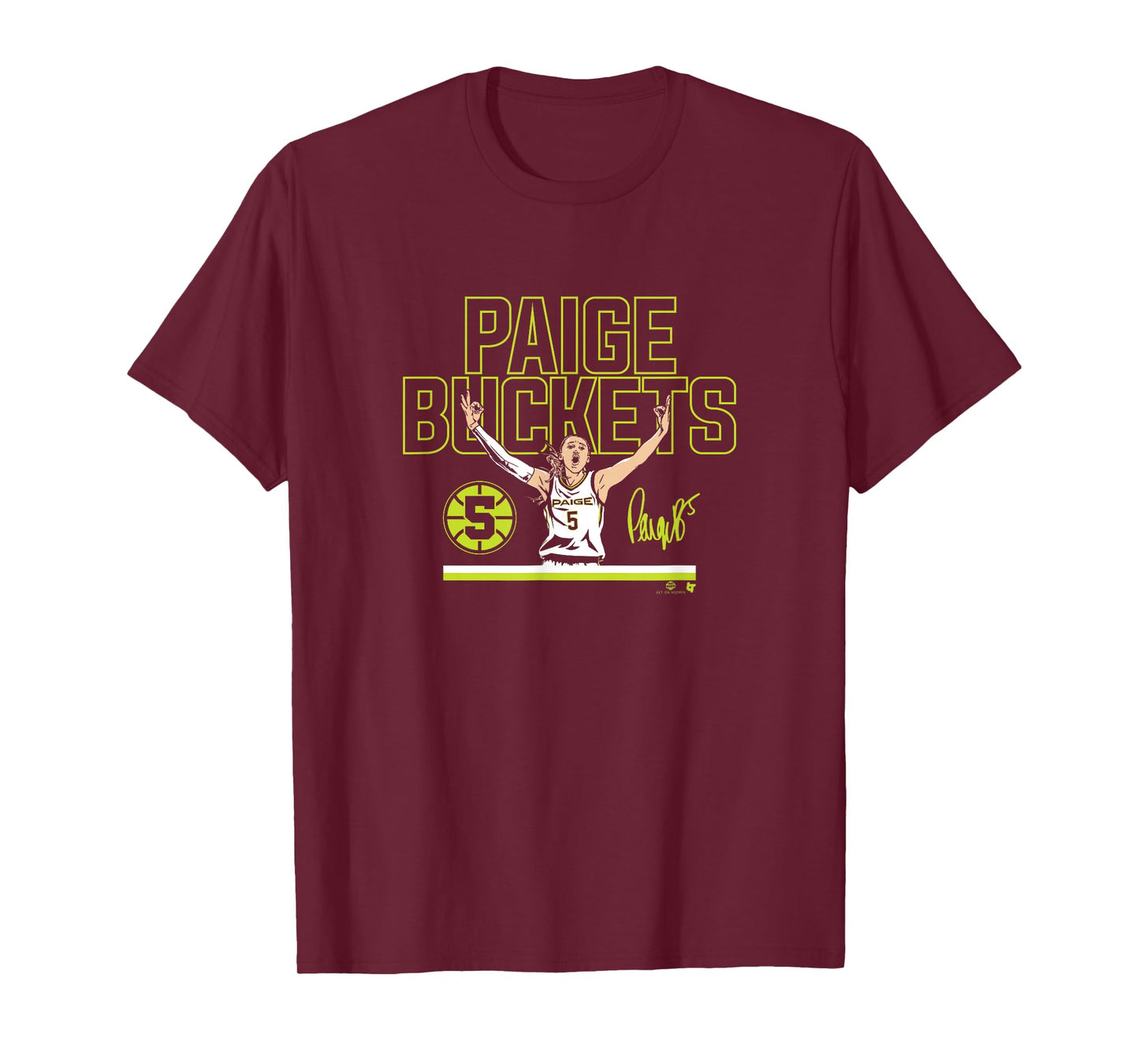Paige Bueckers - Buckets Stripe (Navy) - Dallas Basketball T-Shirt