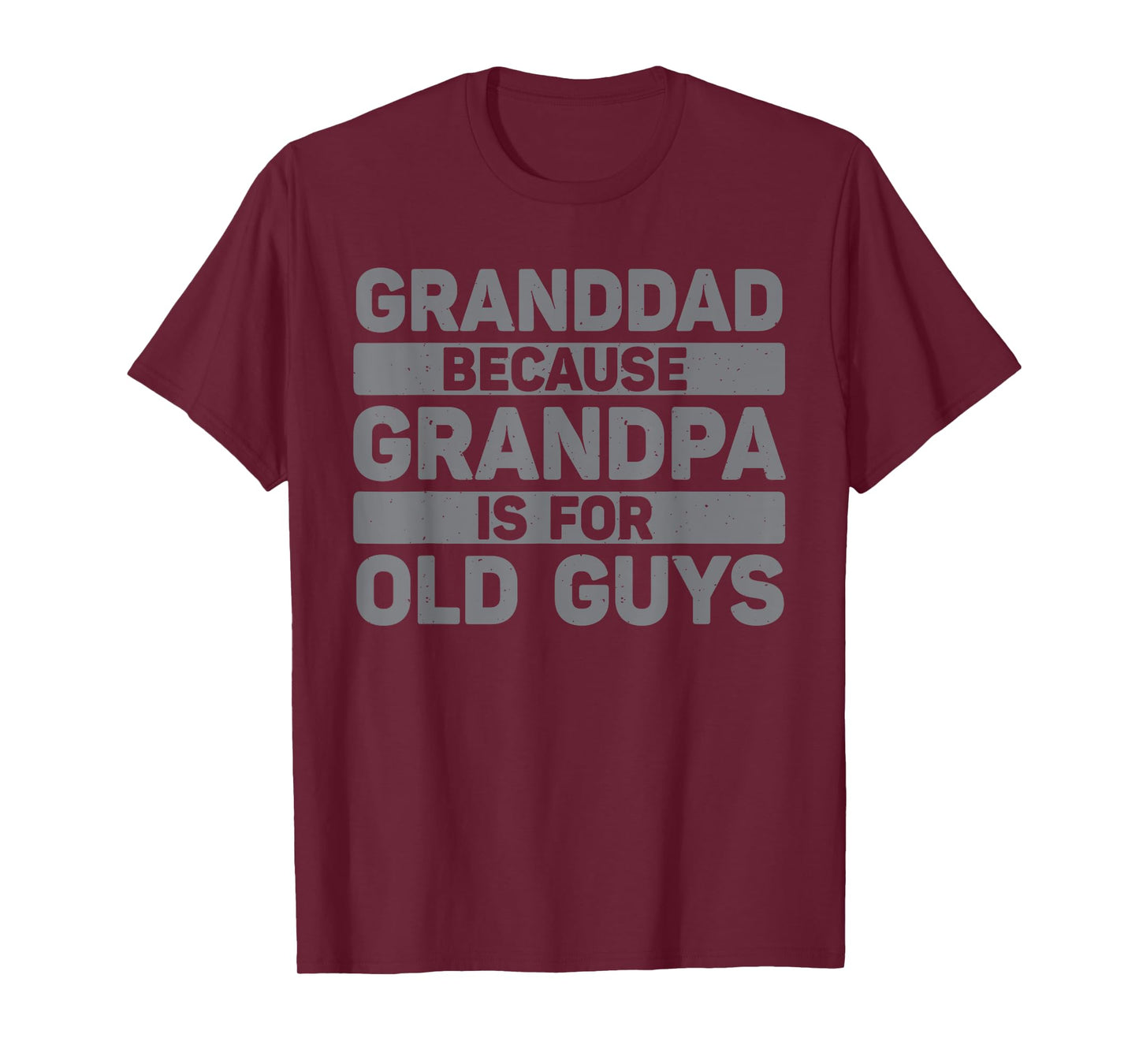 Granddad Art For Grandpa From Grandkids Fathers Day Granddad T-Shirt