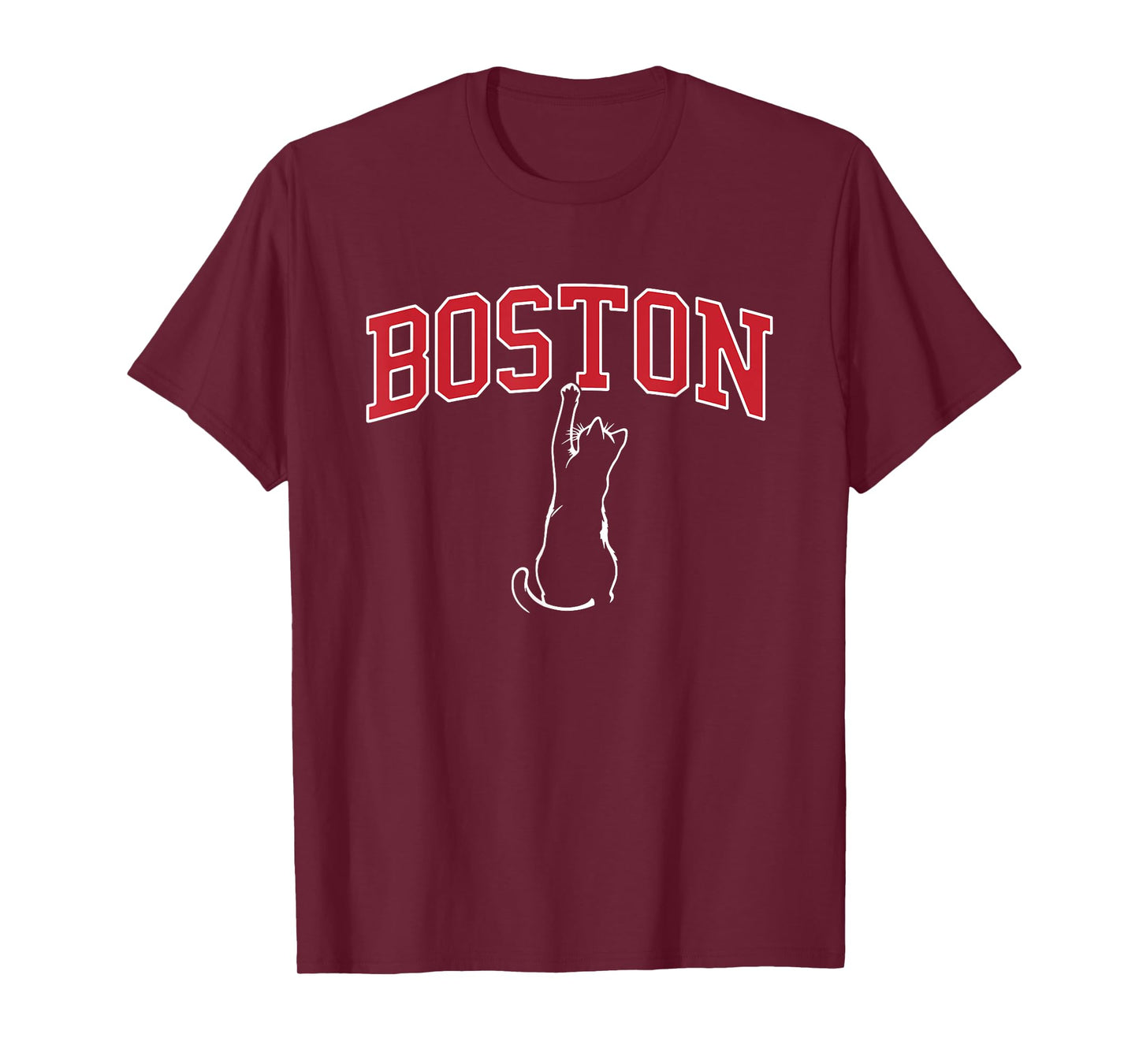 Funny Boston Cat Shirt | Funny Boston Shirt | Boston Kitten T-Shirt for Men Women Girls Kids
