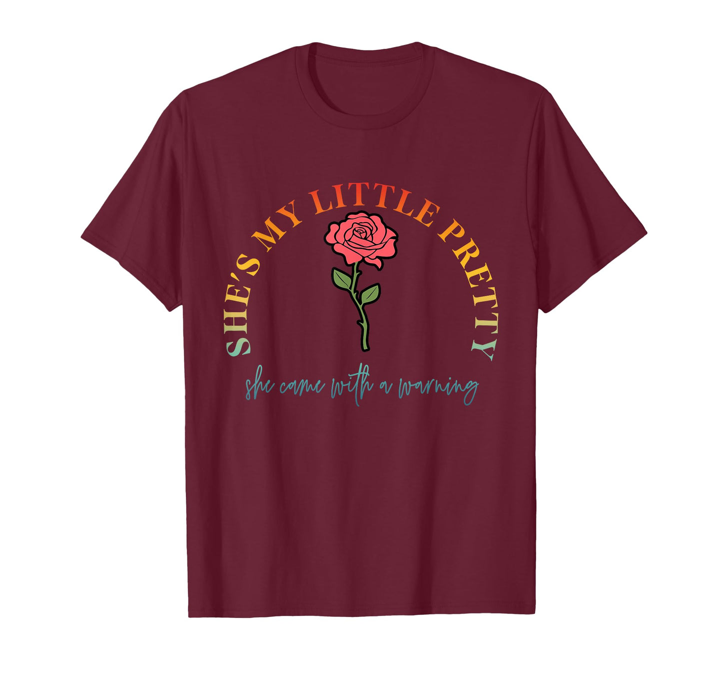 My Little Pretty Poison She Came With A Warning Vintage T-Shirt