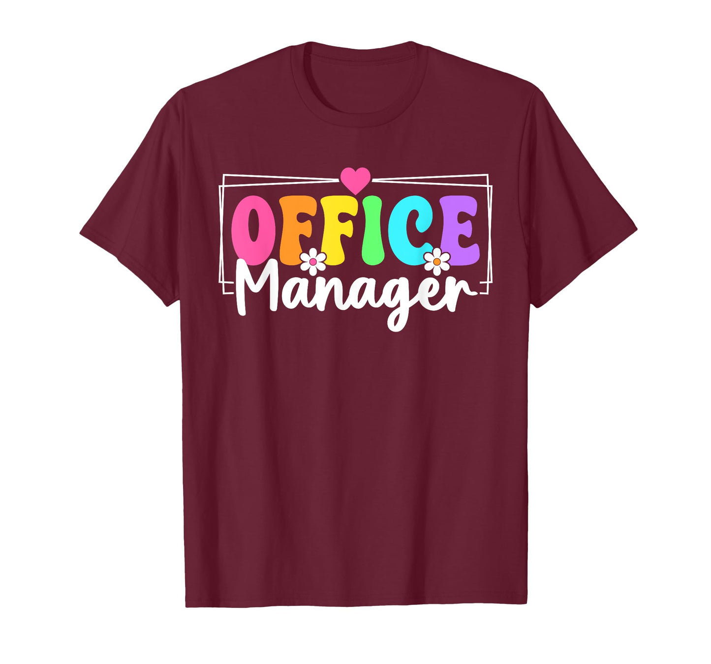 Office Manager Back To School Teachers Students T-Shirt