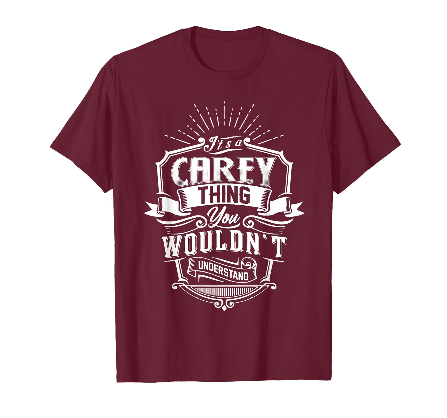It's A CAREY Thing You Wouldn't Understand Name Vintage T-Shirt