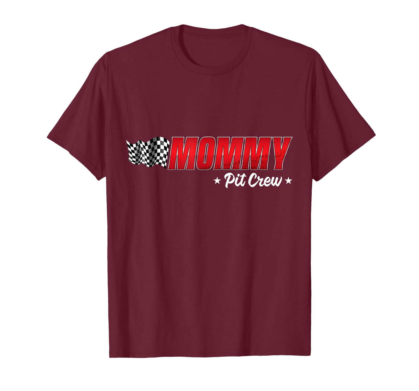 Mommy Pit Crew Race Car Birthday Family Racing Adult Women T-Shirt