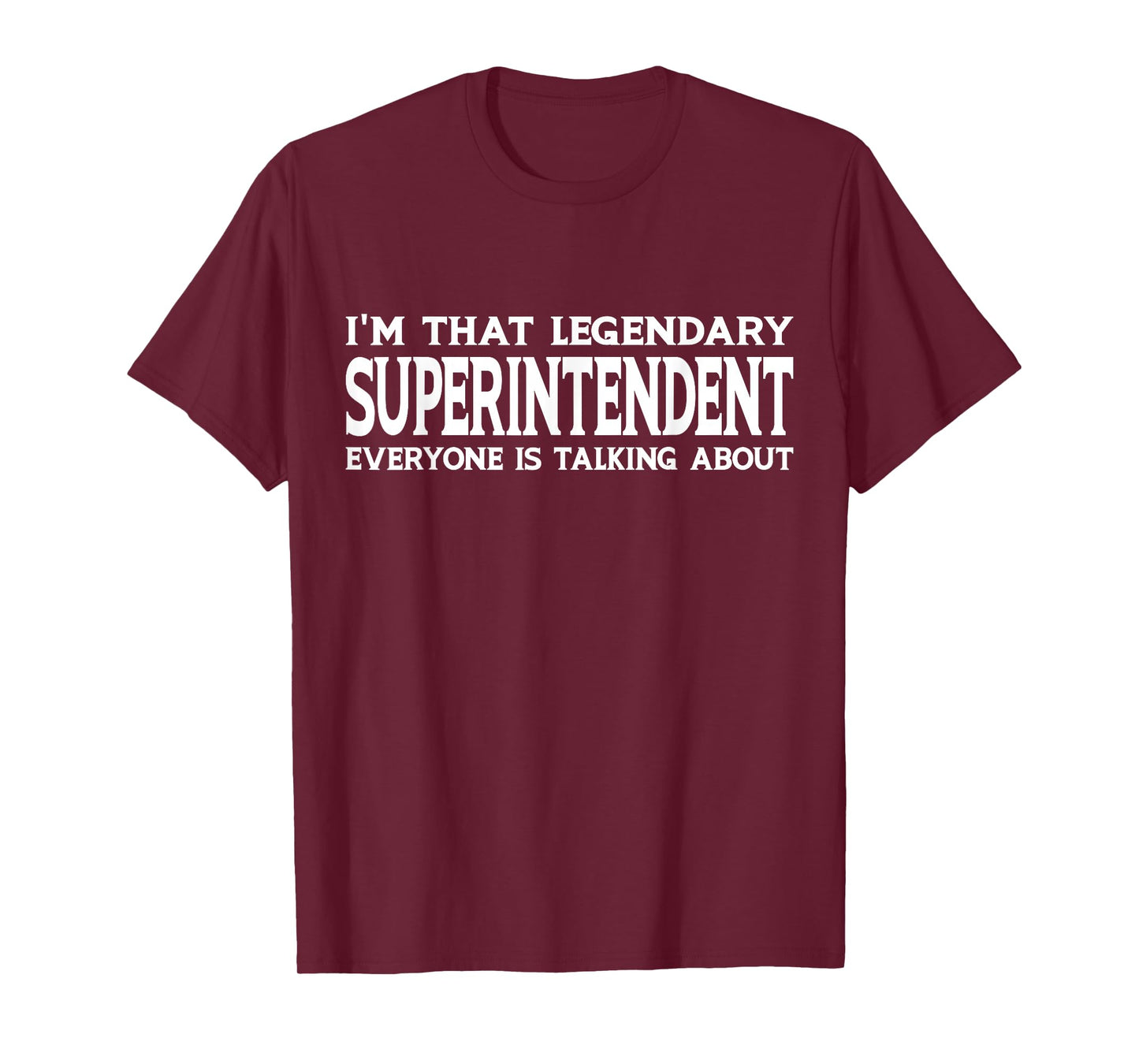 Superintendent Gifts Superintendent Job Title Employee Funny T-Shirt - Black, Small, Unisex-Adults, Men, Short Sleeve, T-Shirt