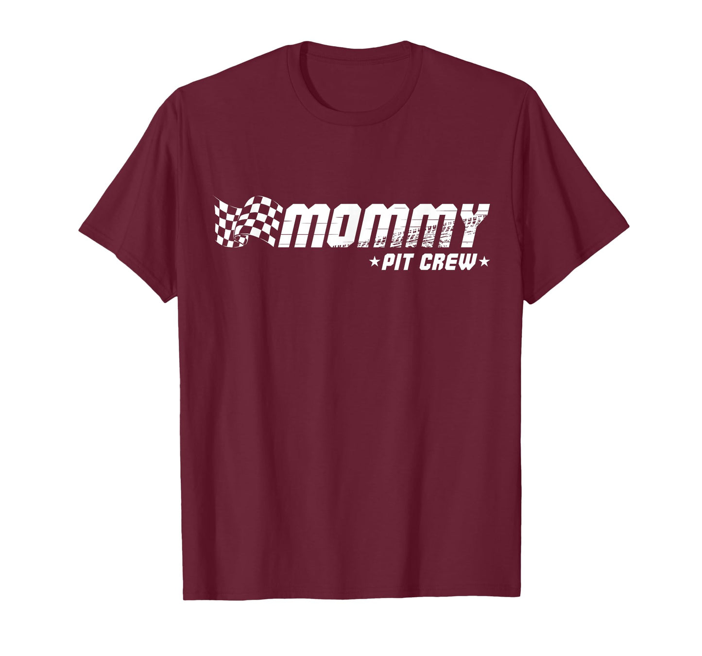 Mommy Pit Crew Race Car Birthday Family Racing T-Shirt