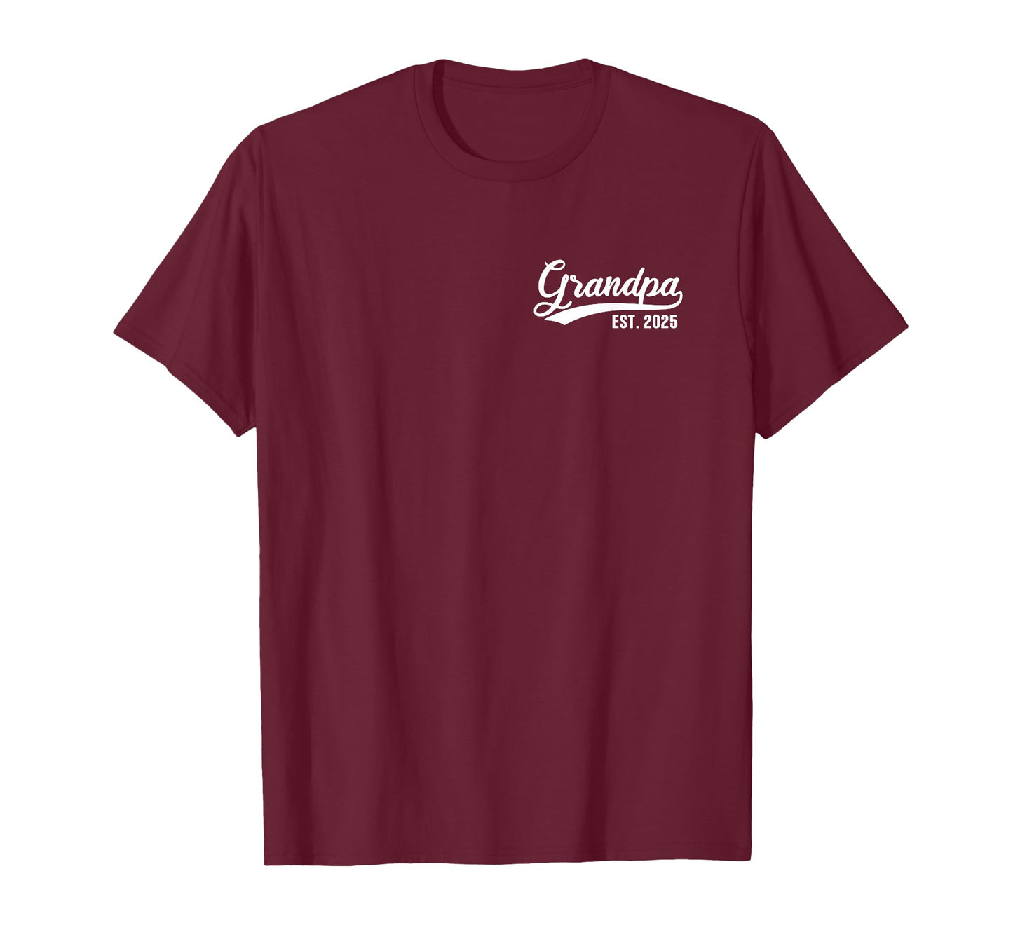 Grandpa 2025 Grandfather Est. 2025 Grandpa Est 2025 T-Shirt