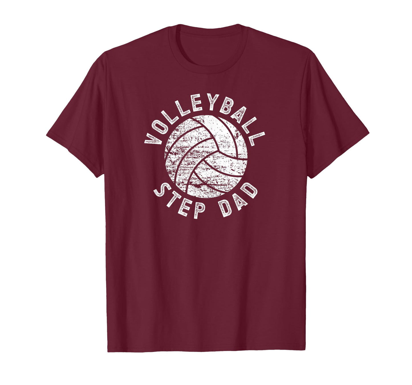 Volleyball Step-Dad Of A Volleyball Player Stepfather T-Shirt