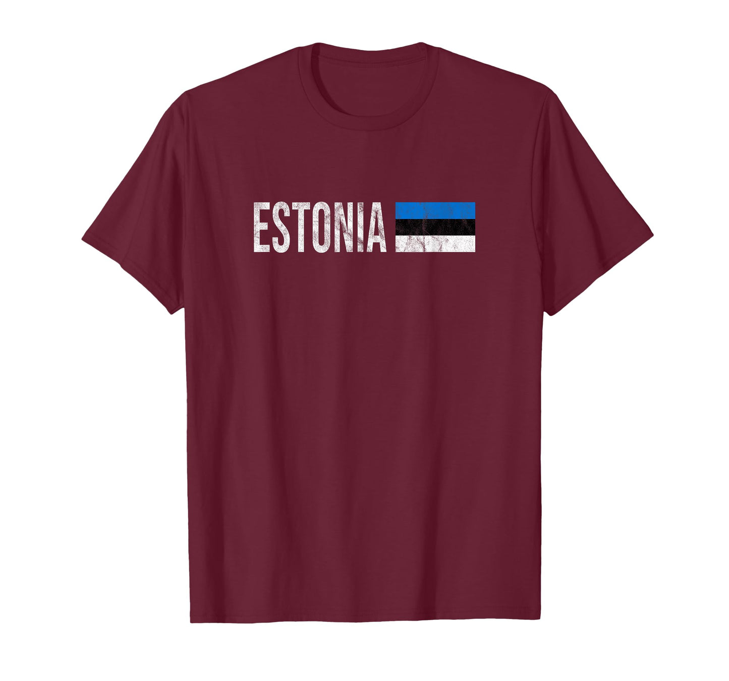 Estonia Flag Souvenir - Retro Estonian Design T-Shirt