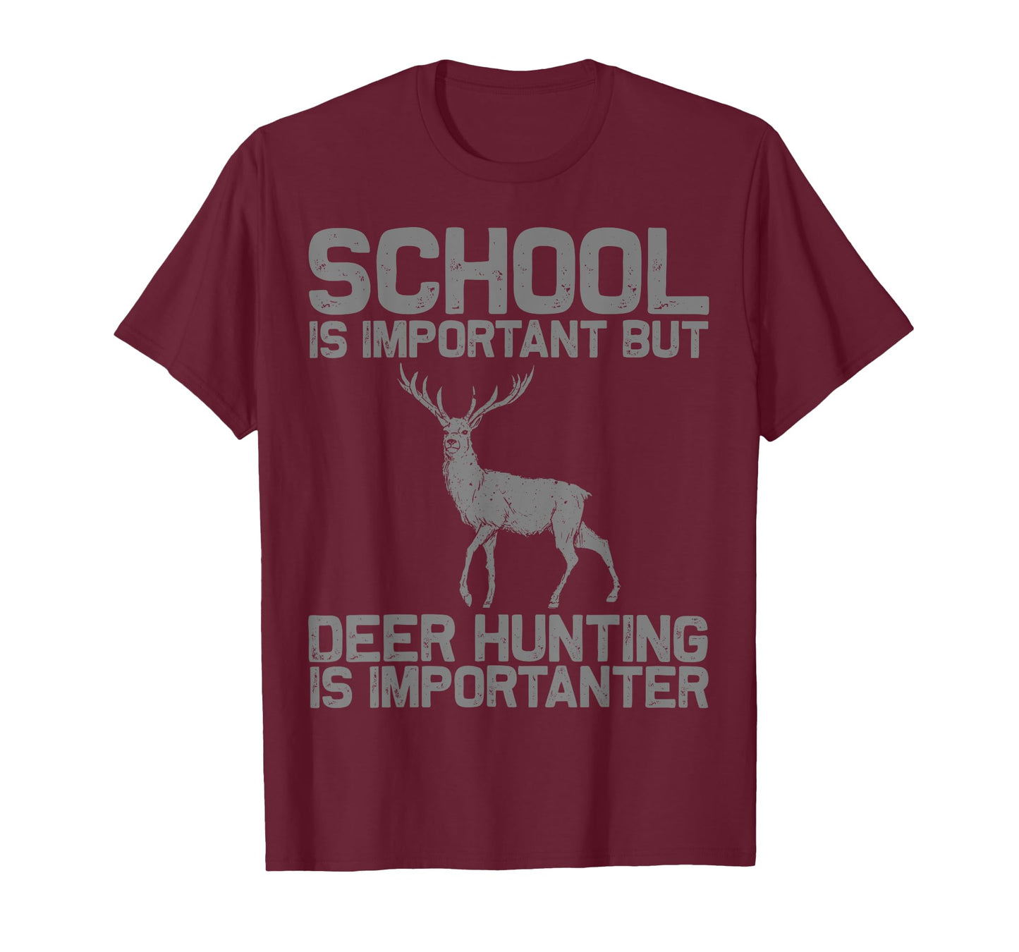 Deer Hunting Art For Kids Boys Wildlife Hunter Deer Hunting T-Shirt