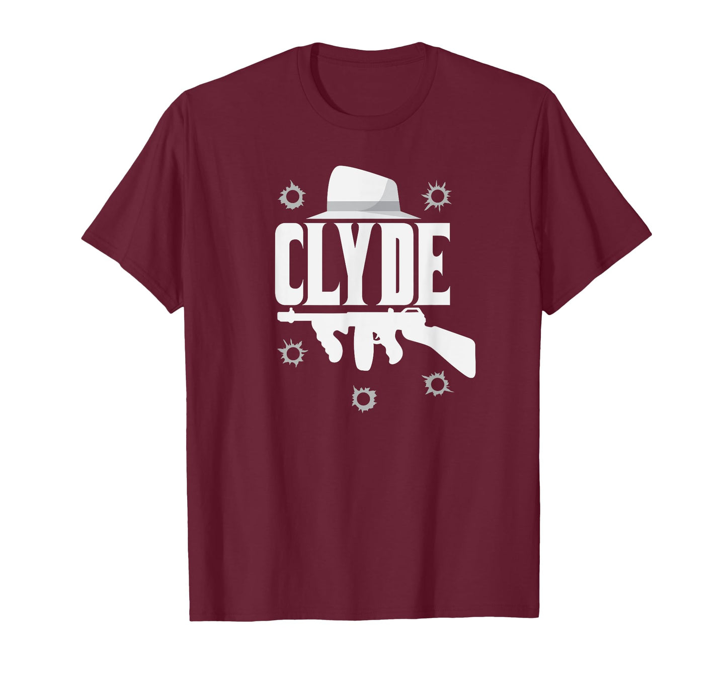 Clyde and Bonnie T-Shirt Halloween Matching Couples Costume T-Shirt