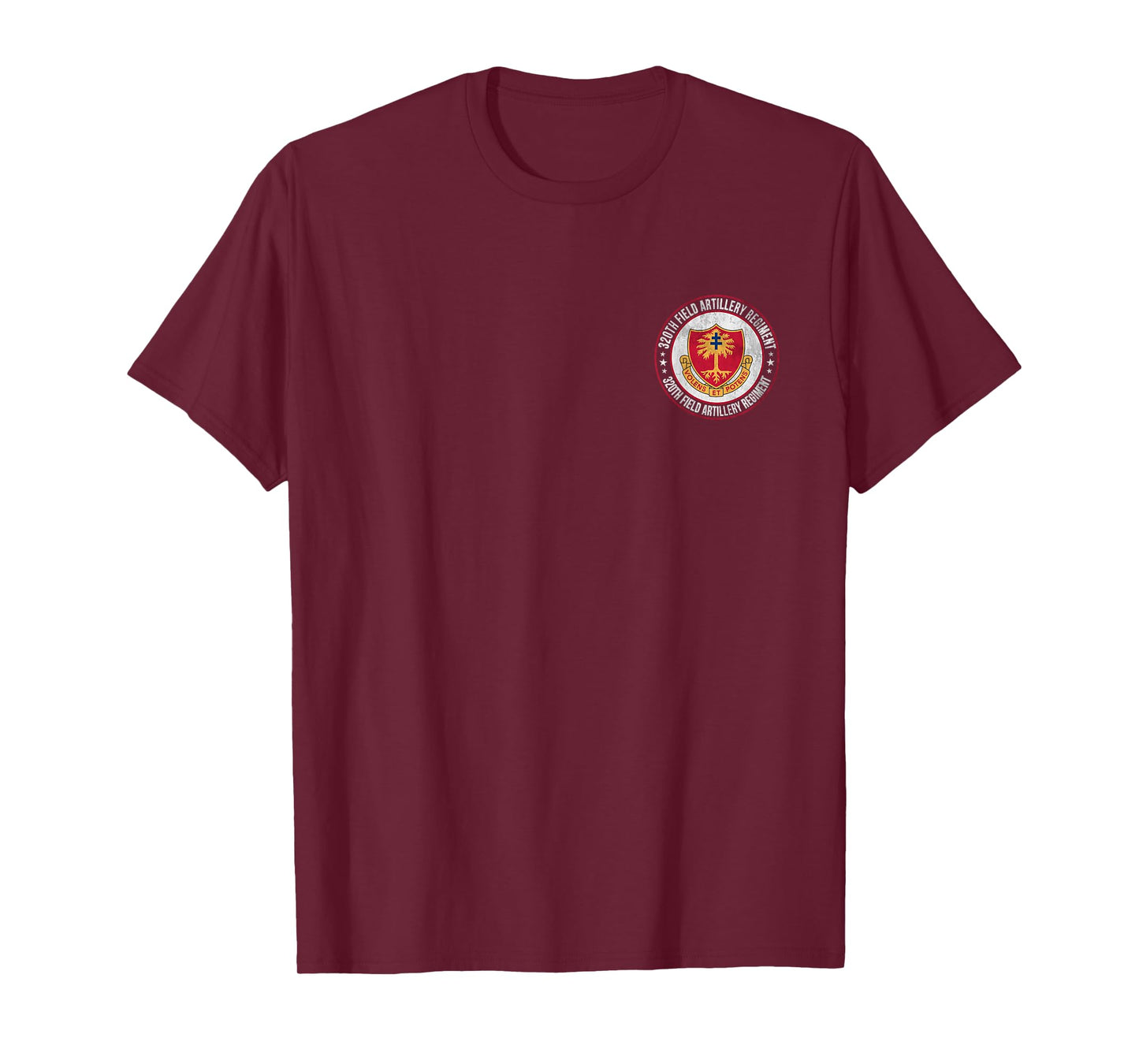 320th Field Artillery Regiment Military Veteran Father Day T-Shirt