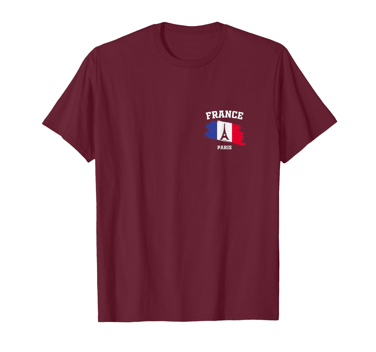 Eiffel Tower Paris France French Flag Vacation Parisian T-Shirt