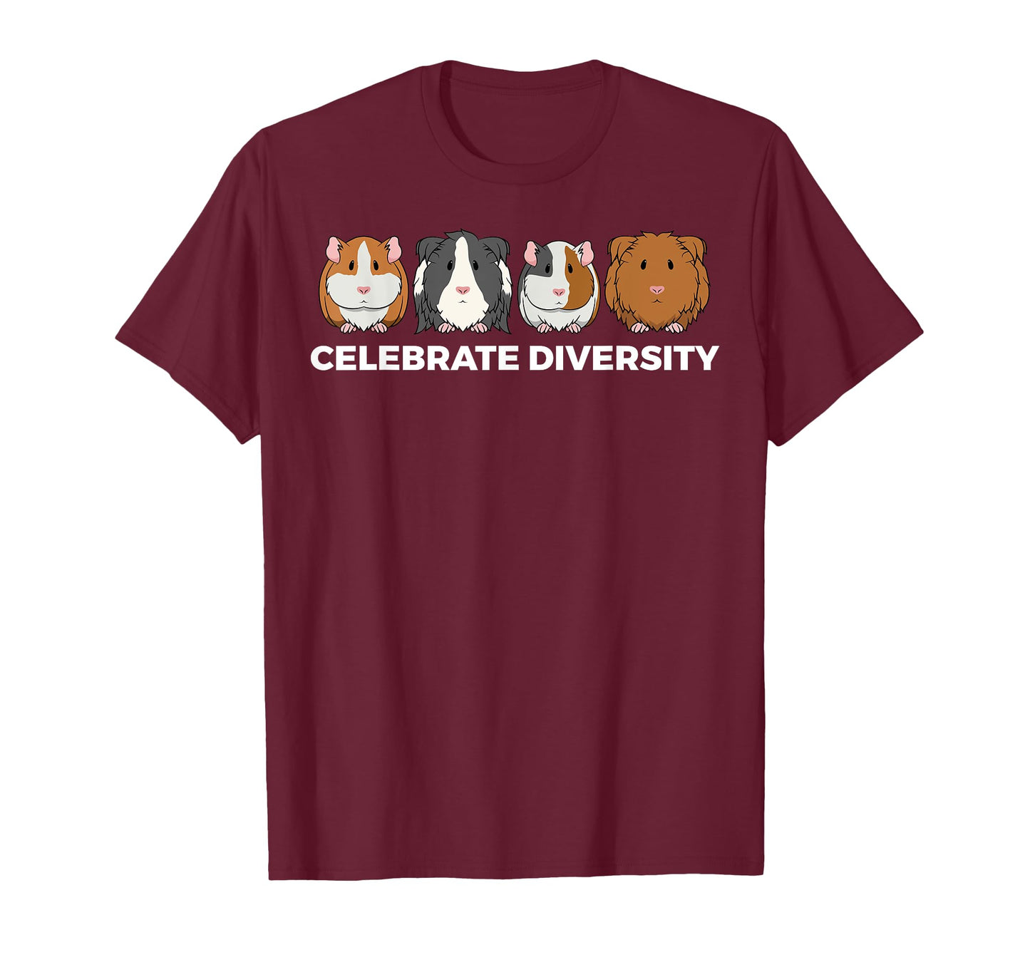 Cool Guinea Pig Art for Men Women Cavy Pet Guinea Pig Lover T-Shirt
