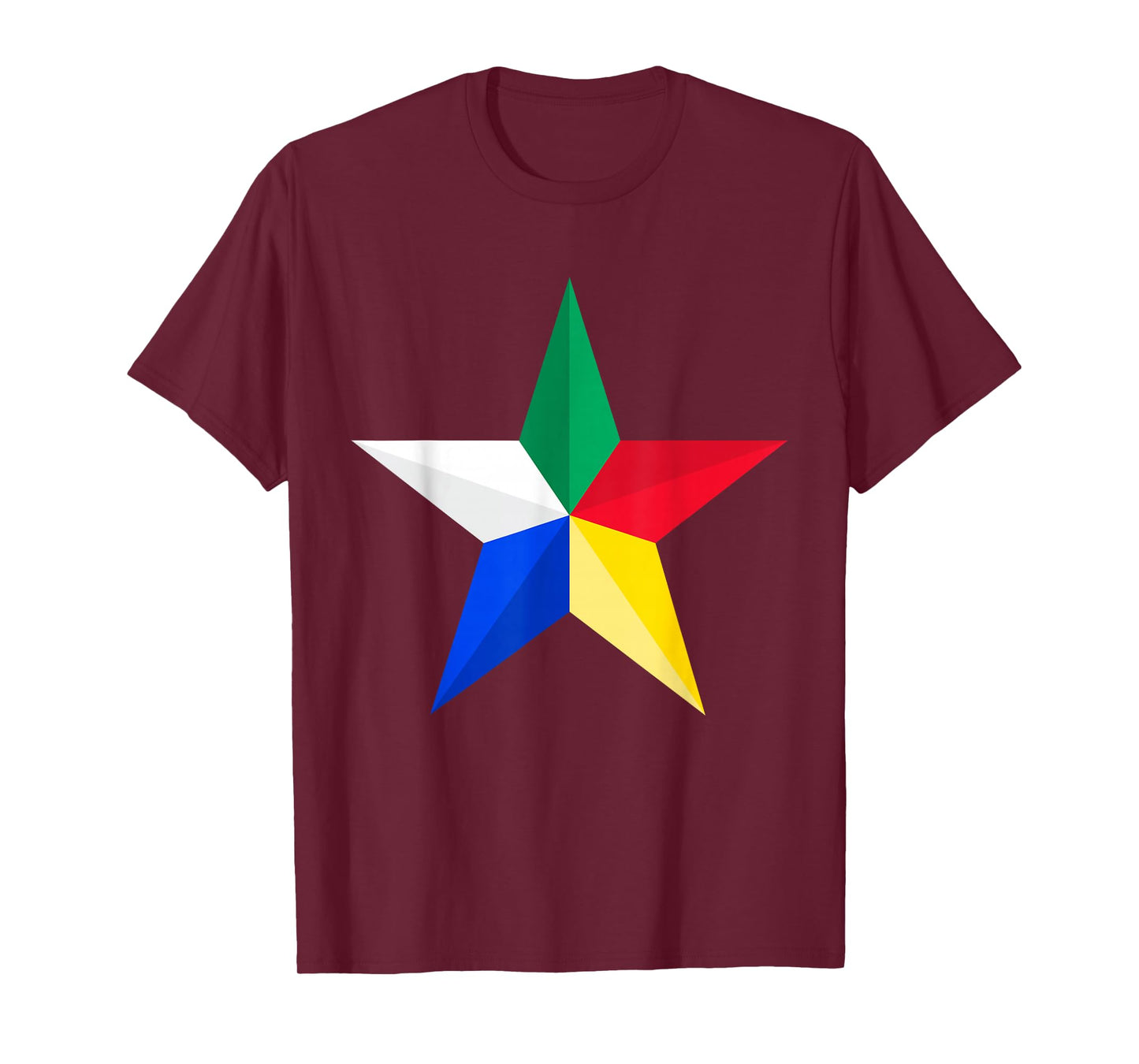 Druze star,Druze flag,Druze symbol,As Suwayda,Syria,Lebanon. T-Shirt