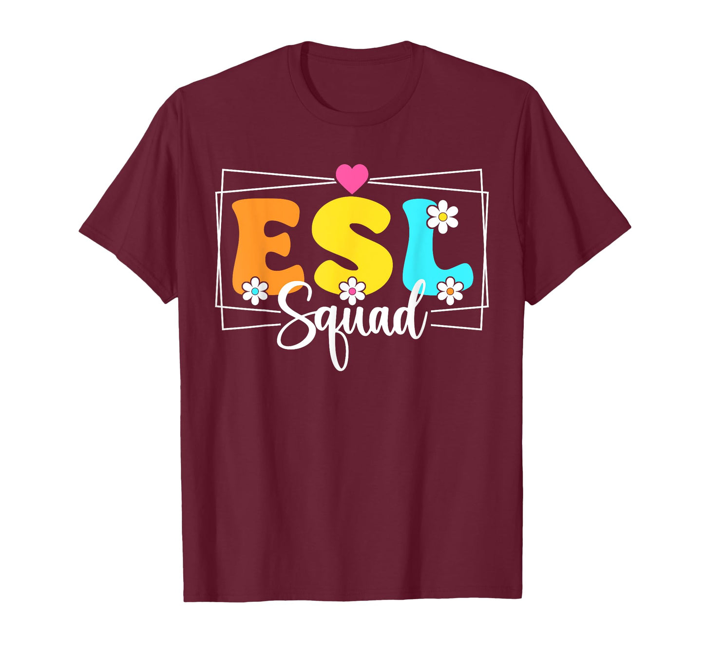 ESL Squad English As A Second Language Teacher T-Shirt