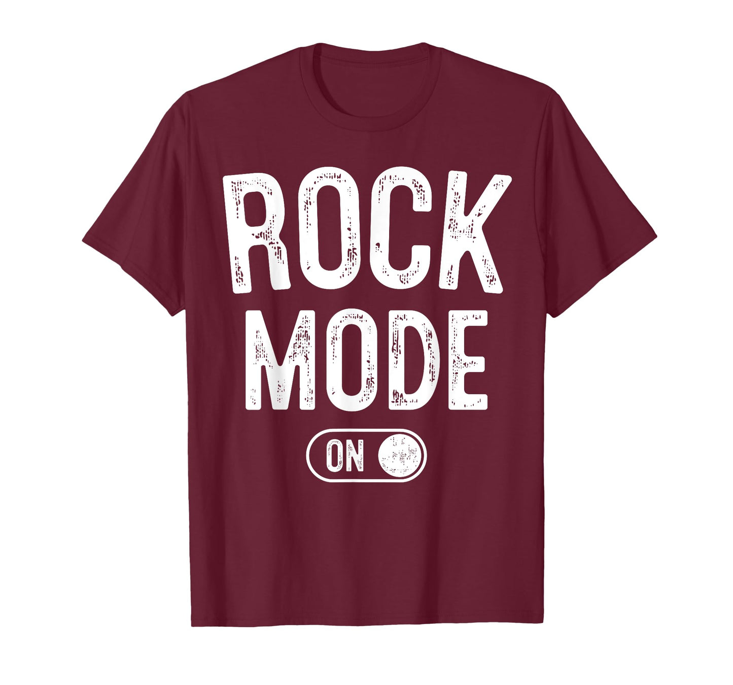 Rock Mode On Funny Rocker Gift Guitar Lover Guitarist T-Shirt