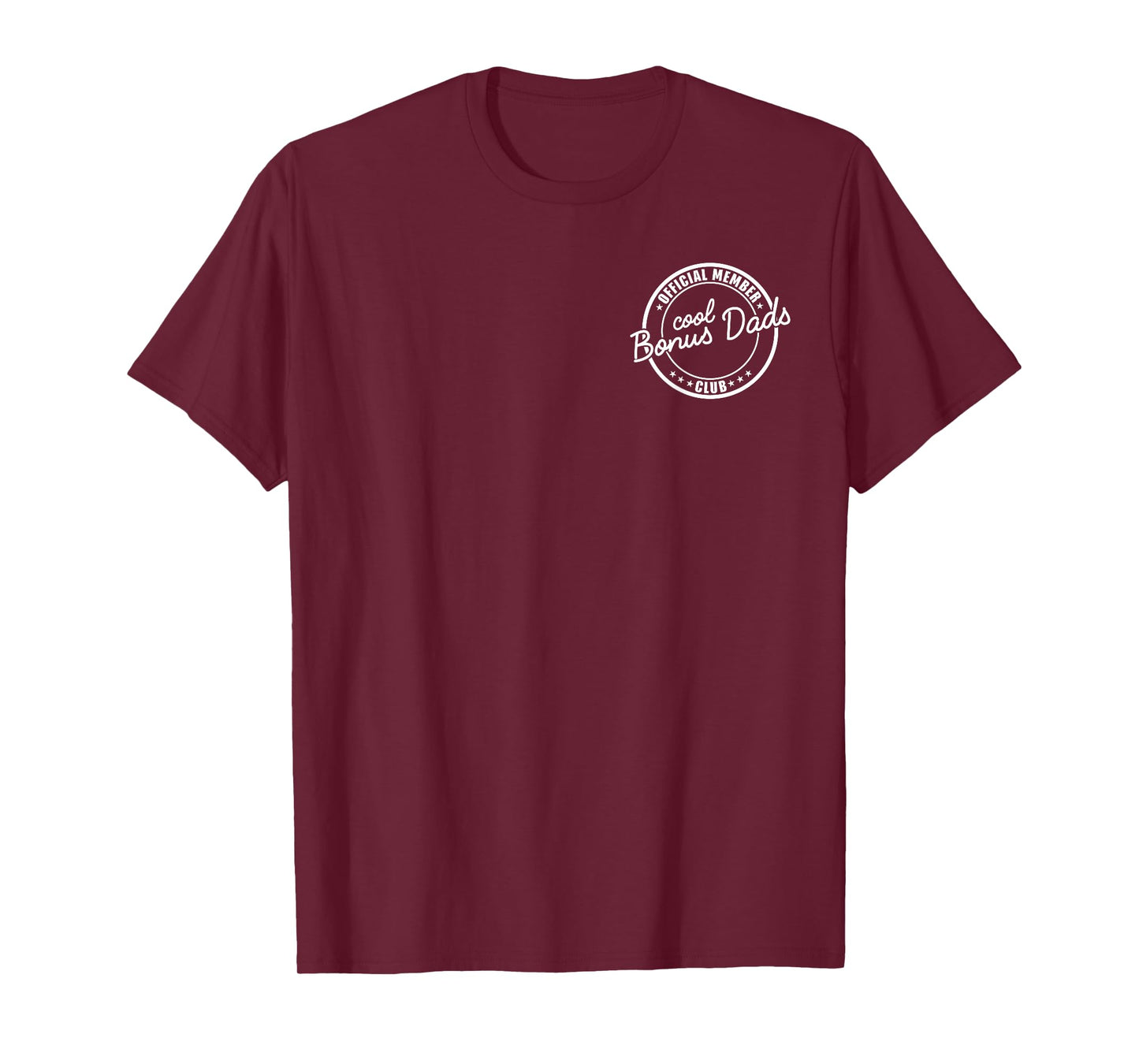 Official Member Cool Bonus Dads Club Funny Dad Father's Day T-Shirt