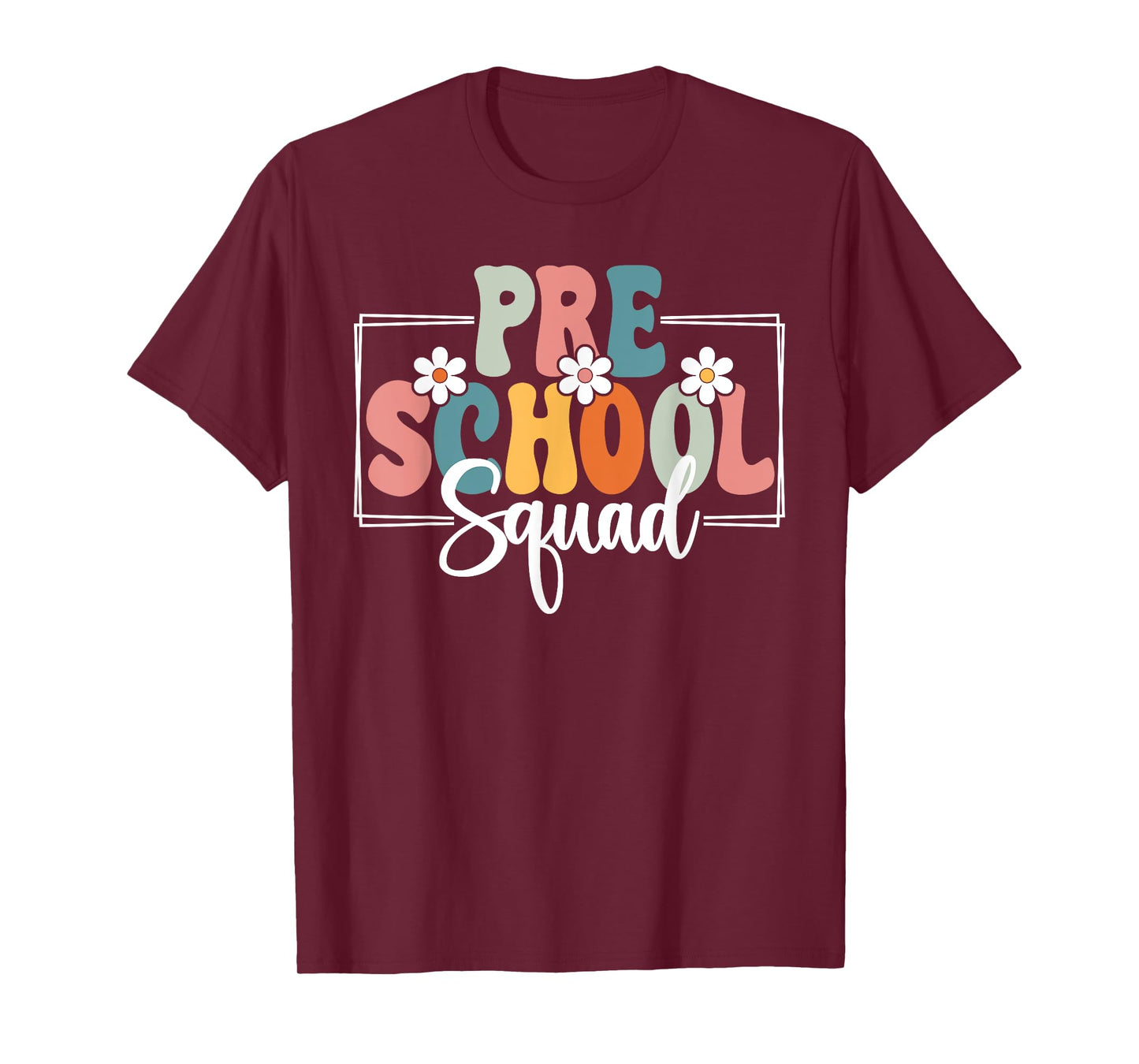 Preschool Squad Back To School Preschool Crew T-Shirt