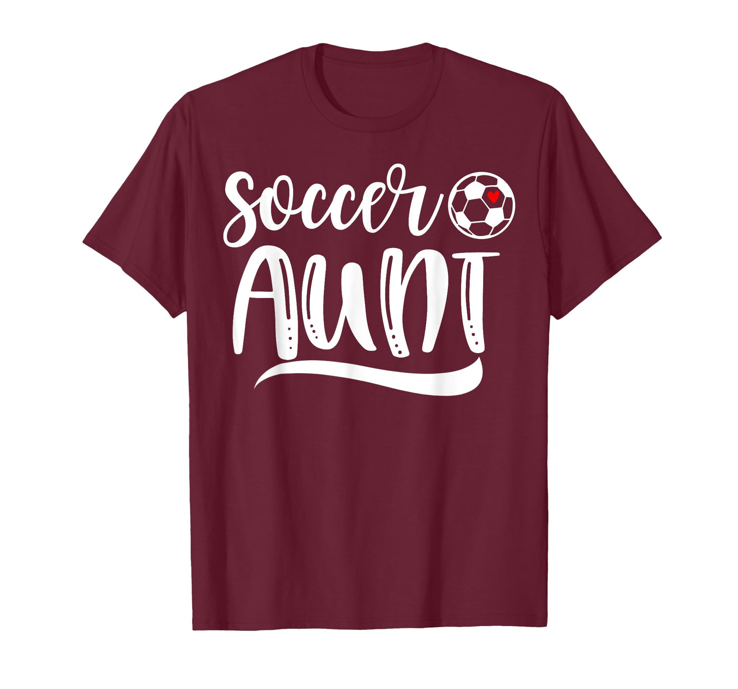 Funny Soccer Aunt Soccer Lover Mother's Day T-Shirt