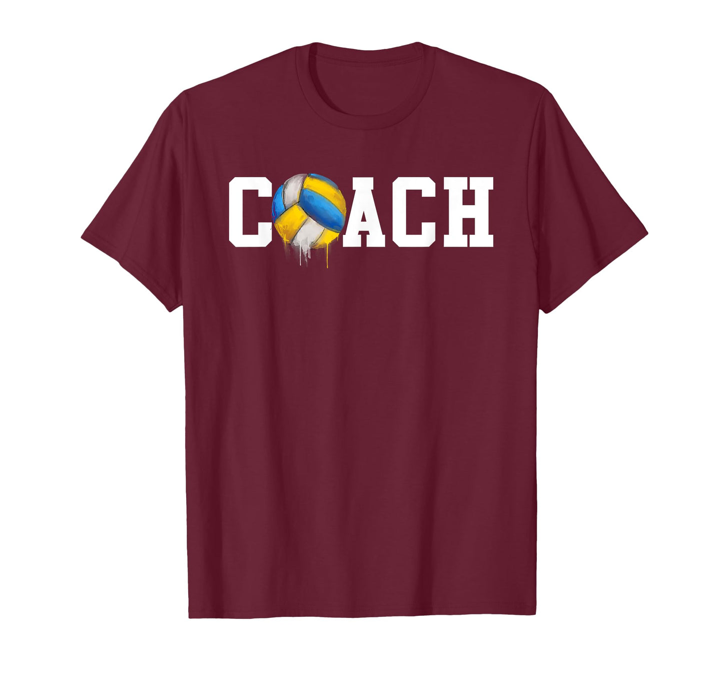 Best Volleyball Coach Funny Trainer Court Volleyball Coach T-Shirt