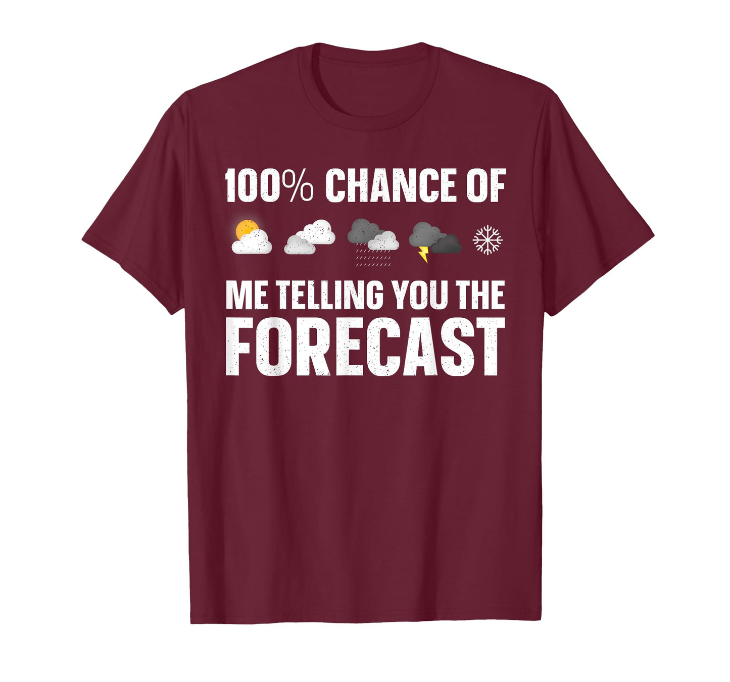 Funny Meteorology Art For Men Women Weather Meteorologist T-Shirt