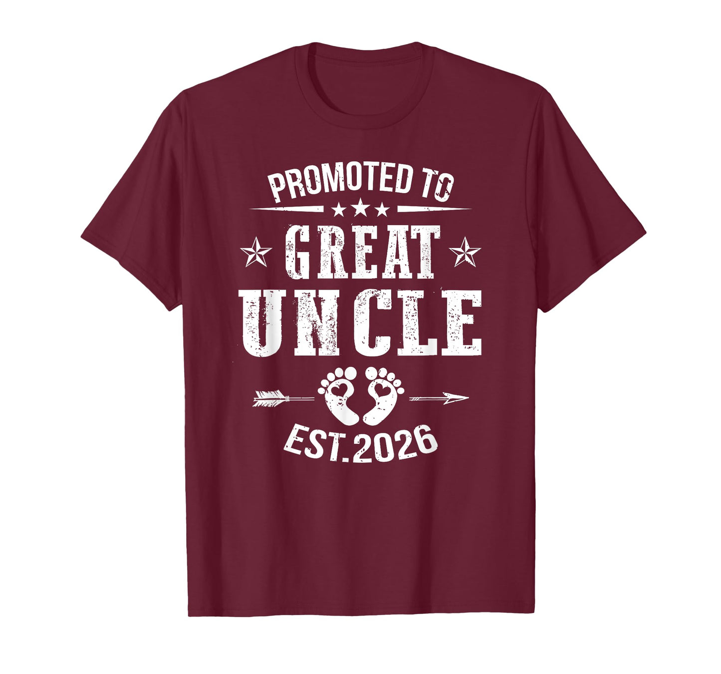 Promoted To Great Uncle Est 2026 Soon To Be Uncle T-Shirt