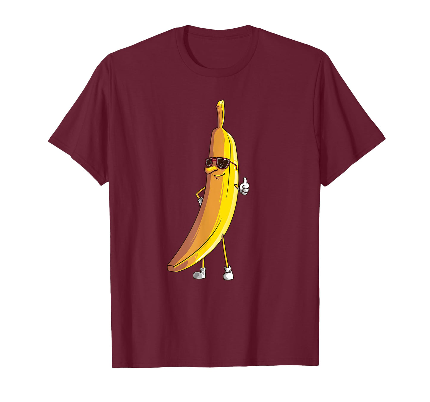 Cool Banana Wearing Sunglasses | Funny Fruit Eyewear Gift T-Shirt